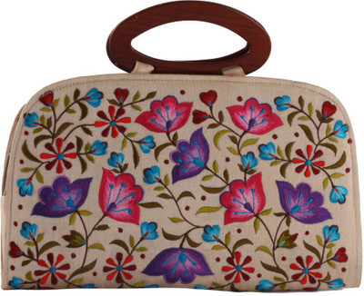 

Soulful Threads Hand-held Bag(Beige)