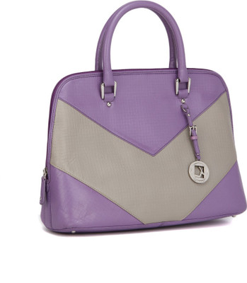 

Da Milano Hand-held Bag(Beige, Purple)