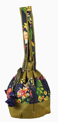 

Jute Tree Shoulder Bag(Green, Blue), Blue;green