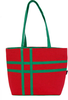 

Womaniya Shoulder Bag(Red, Green), Green;red