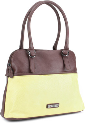 

Caprese Shoulder Bag(Yellow, Brown), Brown;yellow