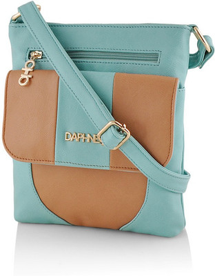 

Daphne Hand-held Bag(Blue, Brown)