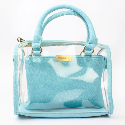

Hepburnette Hand-held Bag(Blue)