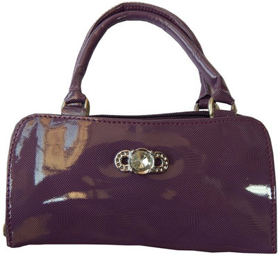 

Navaksha Hand-held Bag(Purple)