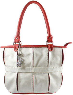 

Peacock Hand-held Bag(White)