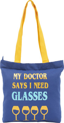 

Haqeeba Tote(Blue, Yellow)