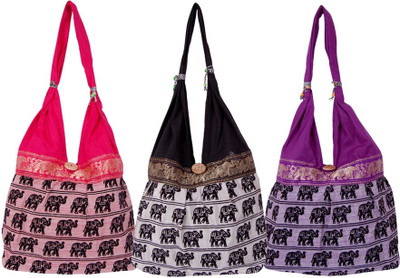 

Fashion Bizz Shoulder Bag(Multicolor)