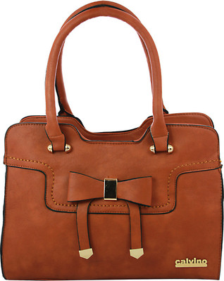 

Calvino Hand-held Bag(Brown)