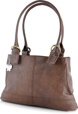 

Butterflies Hand-held Bag(Brown)