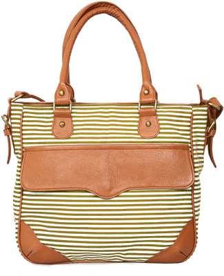 

Mister Maker Hand-held Bag(Brown, Beige), Beige;brown