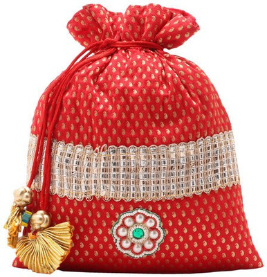 

Jaipurse Pouch Potli(Red)