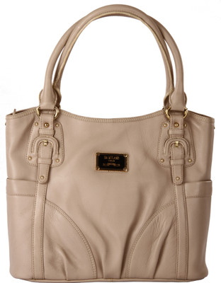 

Da Milano Hand-held Bag(Beige)