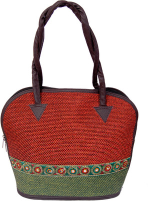 

Womaniya Shoulder Bag(Red, Green), Green;red
