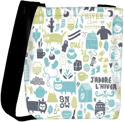 

Snoogg RPC-2562-SLTOBAG Shoulder Bag(Multicolor, 18 inch)