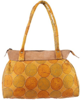 

Jaipur Textiles Hub Shoulder Bag(Yellow)