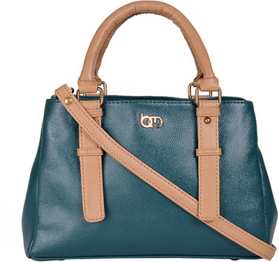 

Bagsy Malone Hand-held Bag(Blue, Tan)
