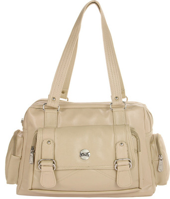 

JG Shoppe Hand-held Bag(Beige)