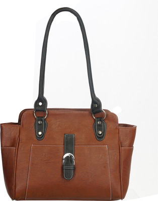 

Fantosy Shoulder Bag(Brown, Black), Black;brown
