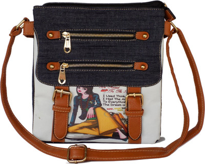 

Czar Enterprises Messenger Bag(Multicolor)