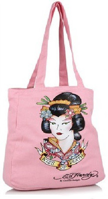 

Ed Hardy Tote(Pink)