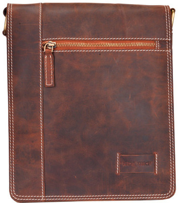 

Hidestitch Messenger Bag(Brown)