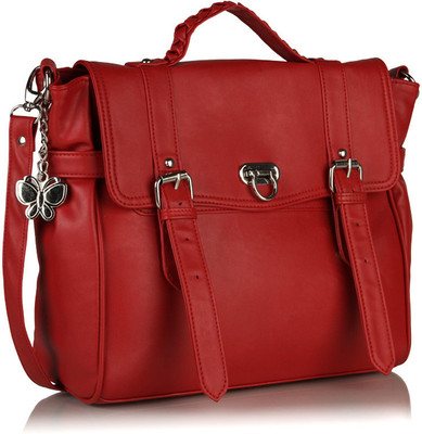 

Butterflies Hand-held Bag(Red)