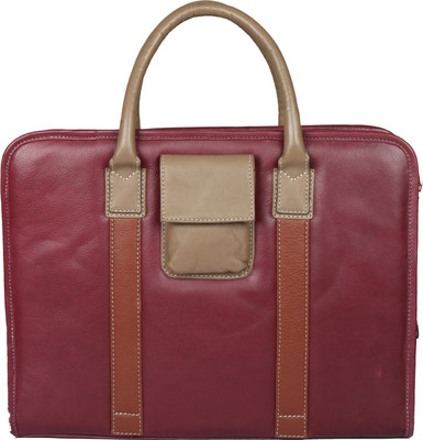 

Bay & blue Hand-held Bag(Brown)