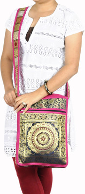 

Lal Haveli Sling Bag(Pink)