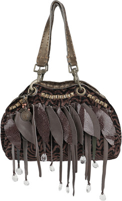 

Nandeetas Shoulder Bag(Brown, Black), Black;brown