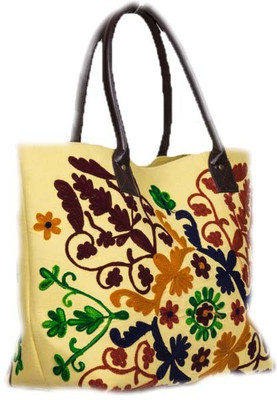 

Jaipur Textiles Hub Shoulder Bag(Yellow)