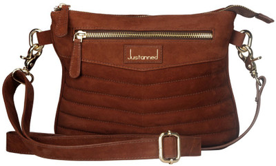 Justanned Sling Bag(Brown)