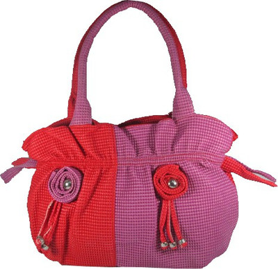 

Raju purse collection Hand-held Bag(Red, Purple), Purple;red