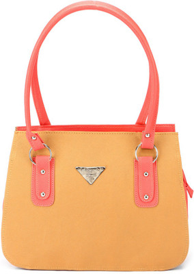 

Cottage Hand-held Bag(Yellow, Orange), Orange;yellow