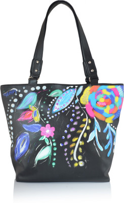 Shaun Design Shoulder Bag(Black)
