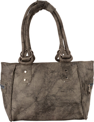 

Emblazon Hand-held Bag(Grey)