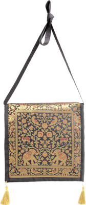 

Fab Handicraft Shoulder Bag(Black)