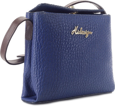 

Hidesign Satchel(Blue, Brown)