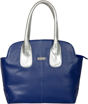 

Bern Hand-held Bag(Blue, Silver)