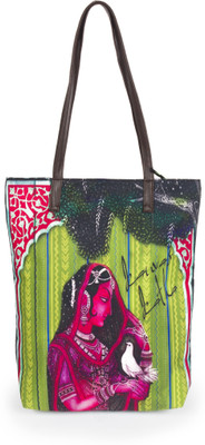 

Kanvas Katha Tote(Multicolor)