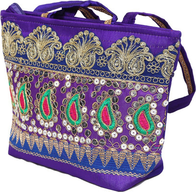 

Kuber Industries Hand-held Bag(Blue)