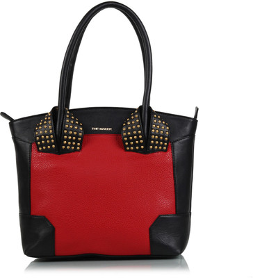 

THE MAKER Hand-held Bag(Black, Red)