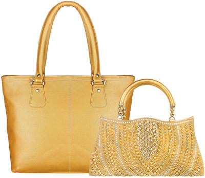 

Louise Belgium Hand-held Bag(Beige)