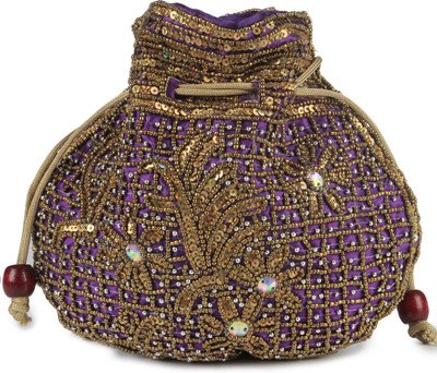 

Kleio Pouch Potli(Purple)