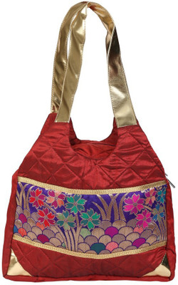 SuiDhaga Hand-held Bag(Maroon)