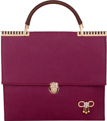 

The Blue Pink Hand-held Bag(Purple)