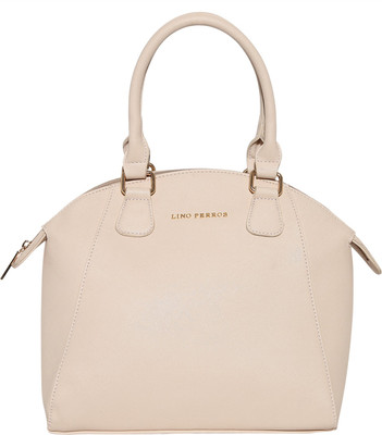Lino Perros Satchel(Beige)