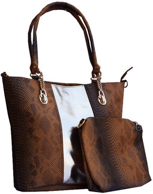 

Madeinmyindia Tote(Brown)