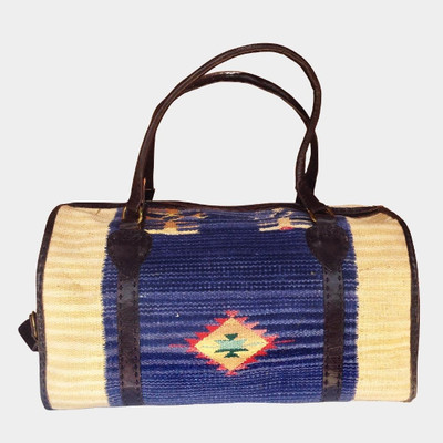 52% OFF on Richa Bags Men & Women Blue, Beige Hand-held Bag