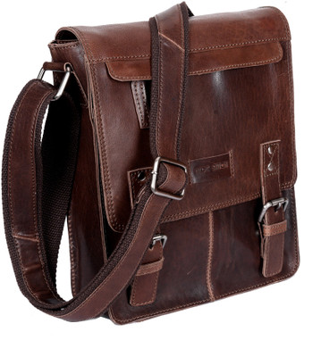 

Hidestitch Messenger Bag(Brown)