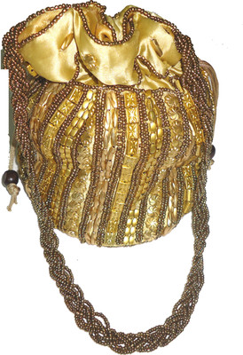 

Ruhi's Creations Messenger Bag(Gold)